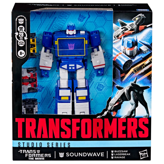 Transformers Studio Series 86 The Transformers: The Movie Leader Class Soundwave