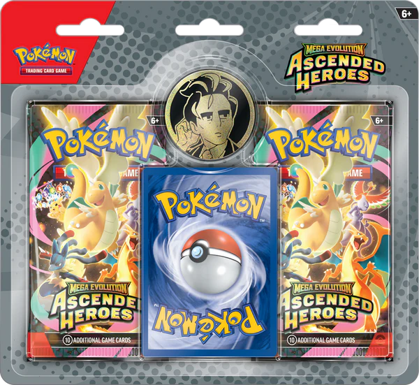 Pokémon TCG: Mega Evolution-Ascended Heroes 2 Pack Blister