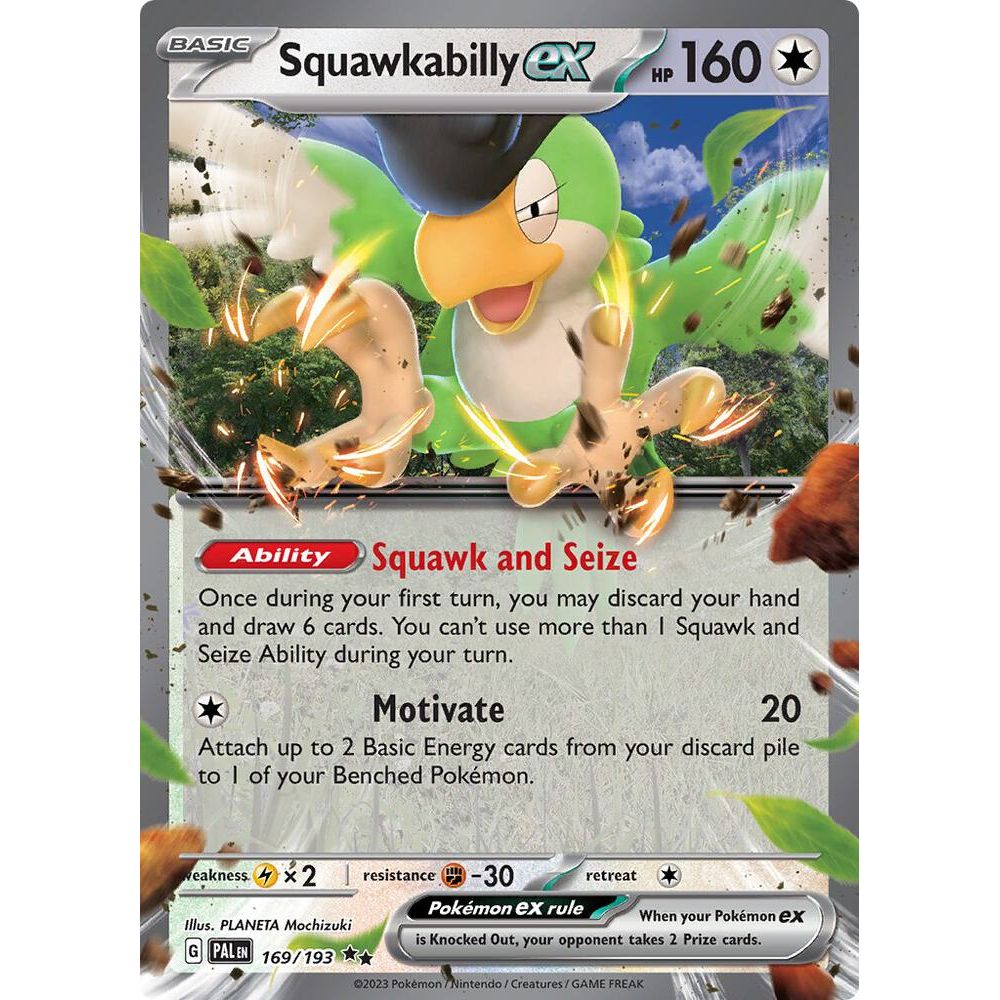 Squawkabilly ex - SV02: Paldea Evolved