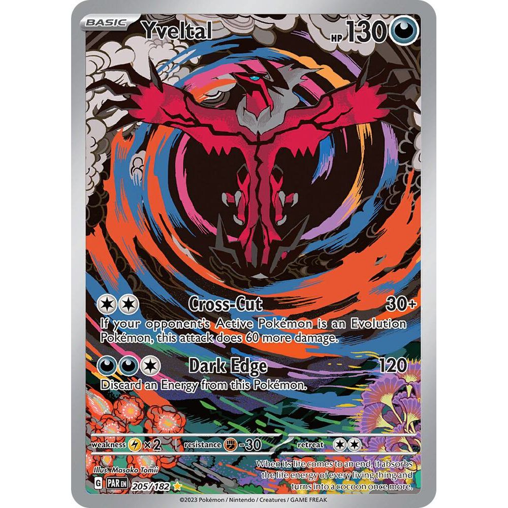 Yveltal - 205/182 - SV04: Paradox Rift (PAR)