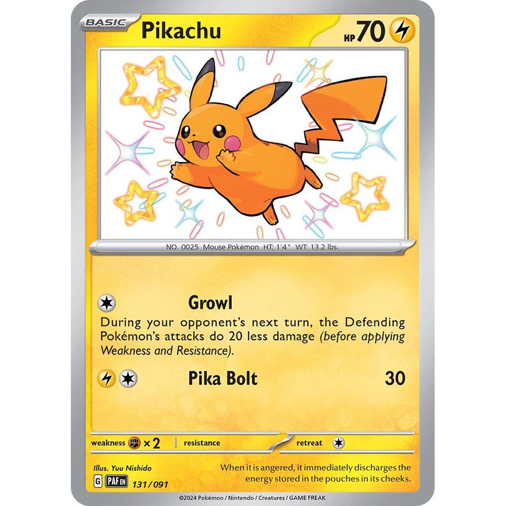Pikachu - 131/091 - SV: Paldean Fates (PAF)