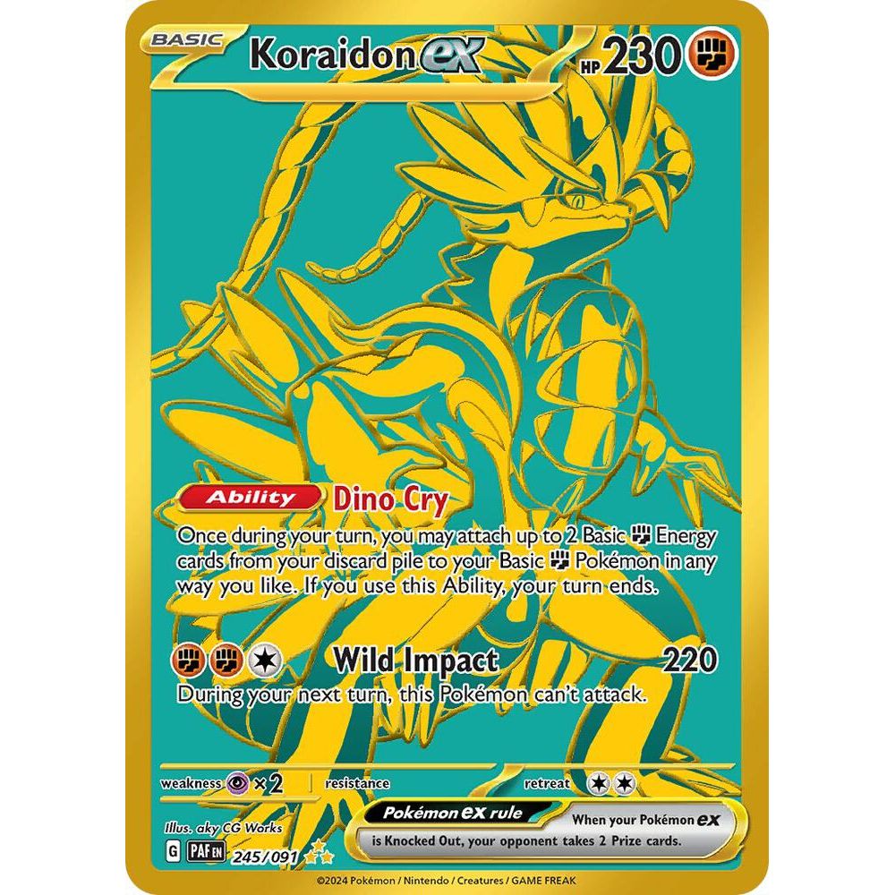 Koraidon ex - SV: Paldean Fates (PAF)