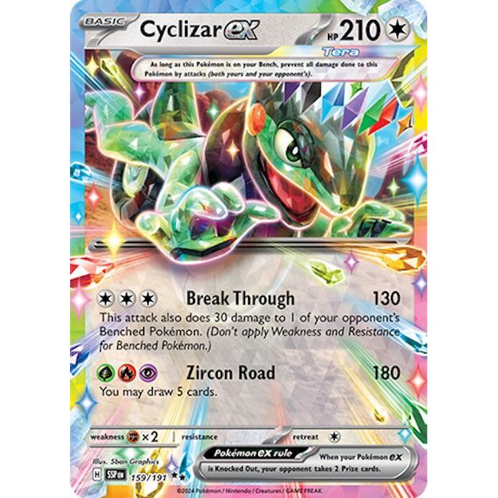 Cyclizar ex - 159/191 - SV08: Surging Sparks (SV08)