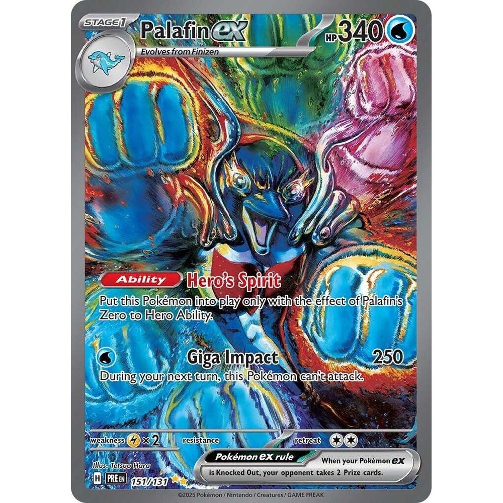 Palafin ex - SV: Prismatic Evolutions Special Illustrated Rare