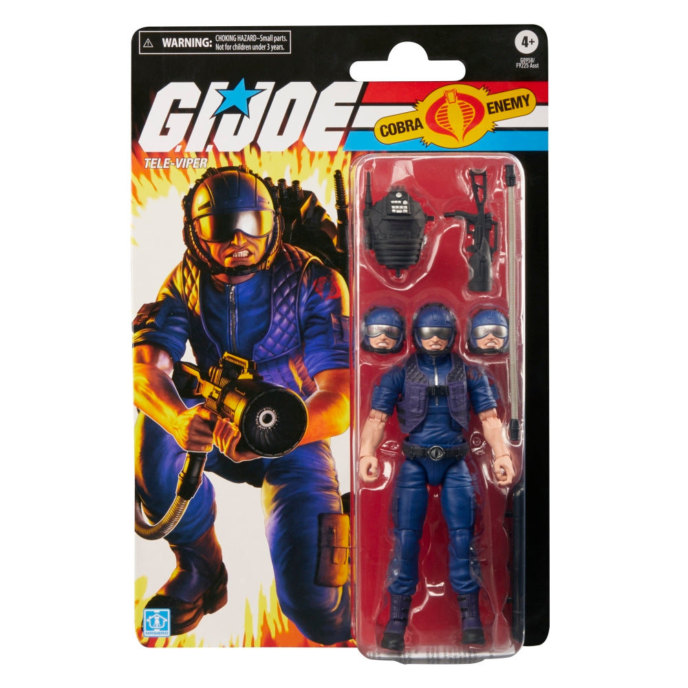 G.I. Joe Classified Series Retro Cardback Tele-Viper 6-Inch Action Figure