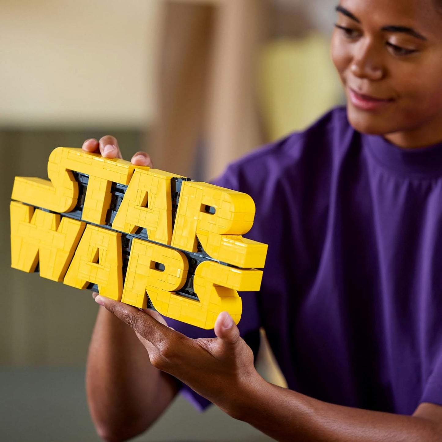LEGO 75407 Star Wars Brick-Built Star Wars Logo Sign