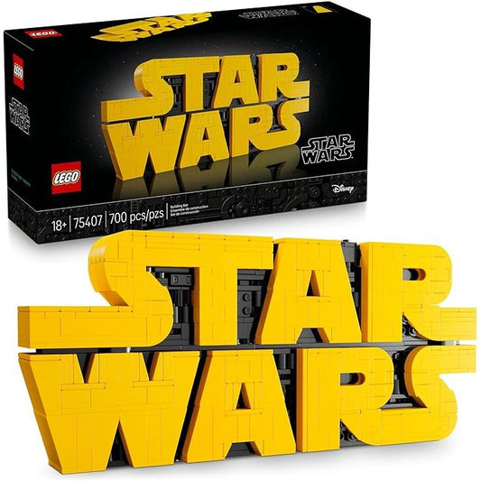 LEGO 75407 Star Wars Brick-Built Star Wars Logo Sign