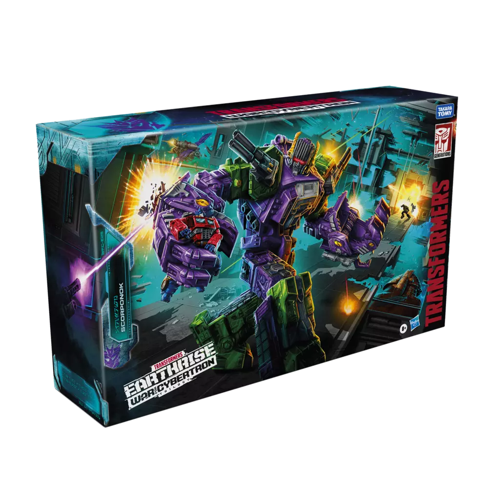 Transformers Generations War for Cybertron Earthrise Titan WFC-E25 Scorponok