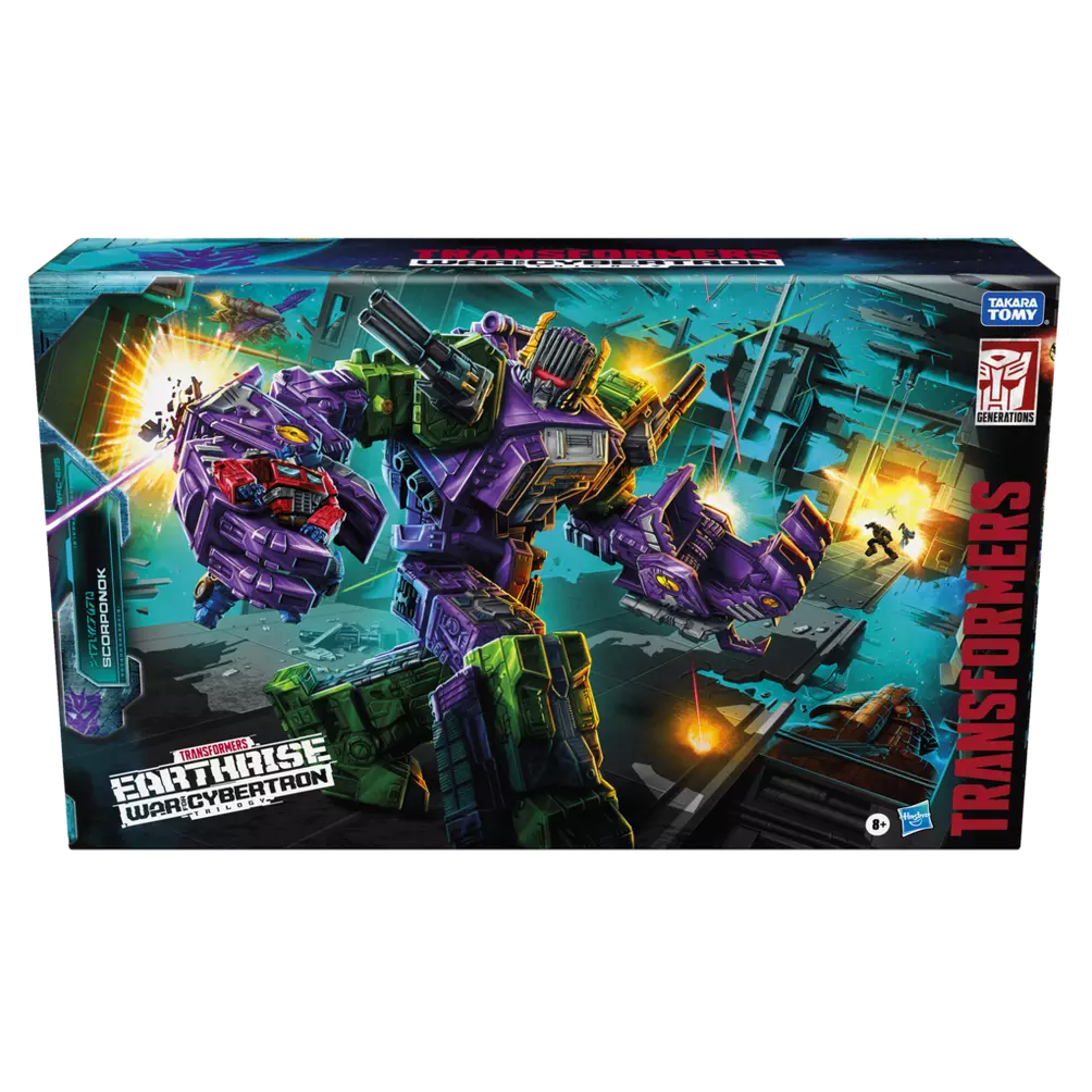 Transformers Generations War for Cybertron Earthrise Titan WFC-E25 Scorponok