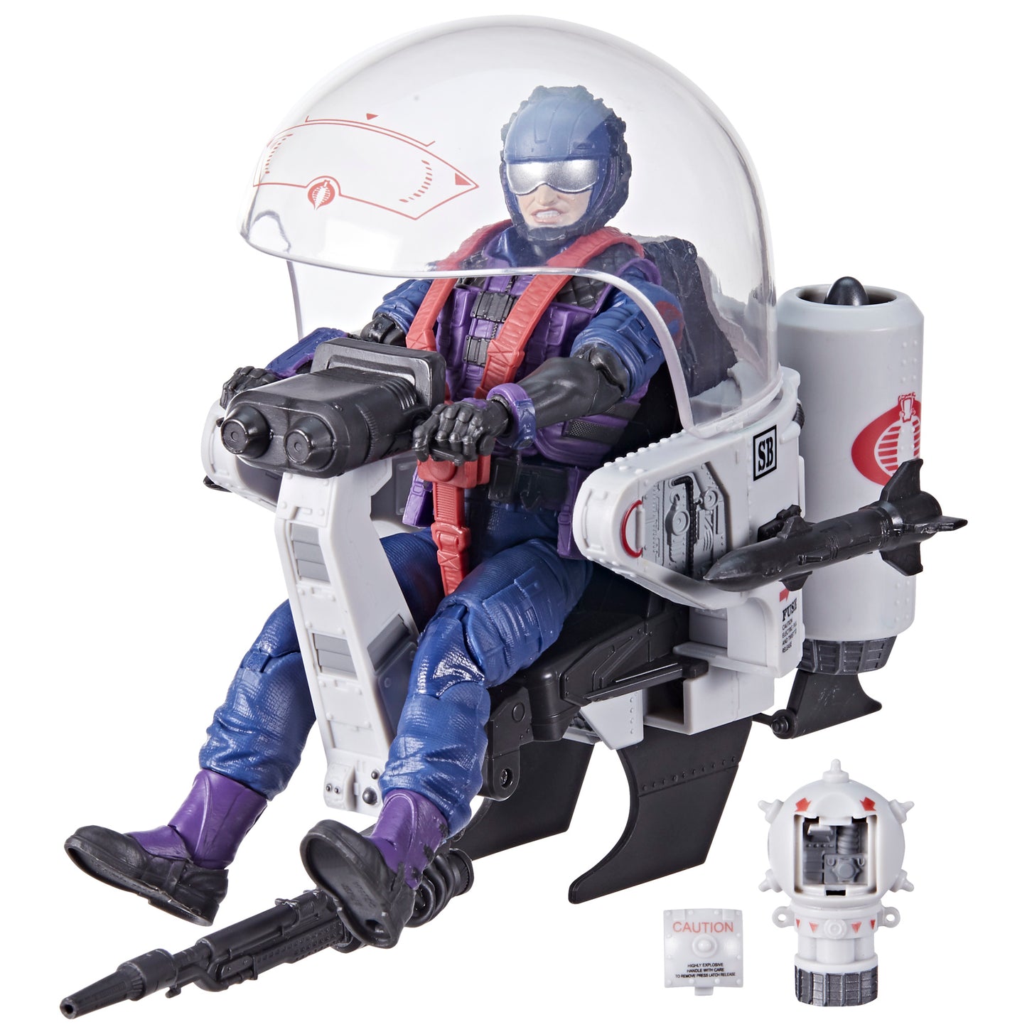 G.I. Joe Classified Series Tele-Viper & Cobra Flight Pod (Trubble Bubble) Vehicle, 79 (Packaging not Mint)