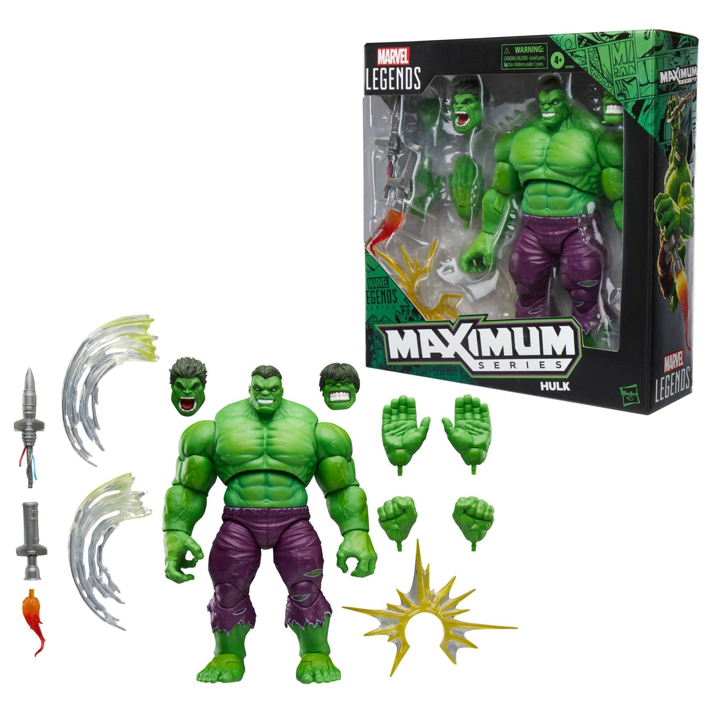 Marvel Legends Maximum Series Hulk 6-Inch Action Figure