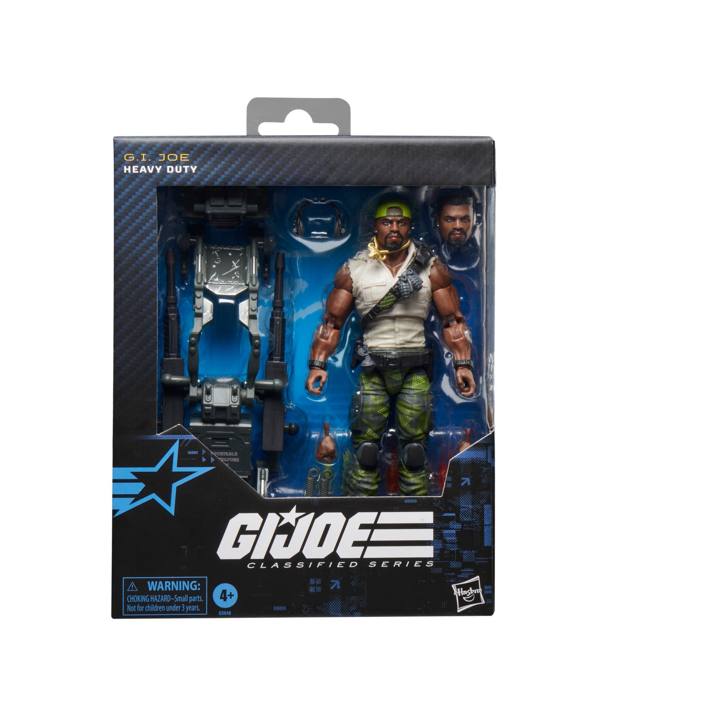 G.I. Joe Classified Series #150, Heavy Duty with Man-Portable Heavy Weapons System Action Figure
