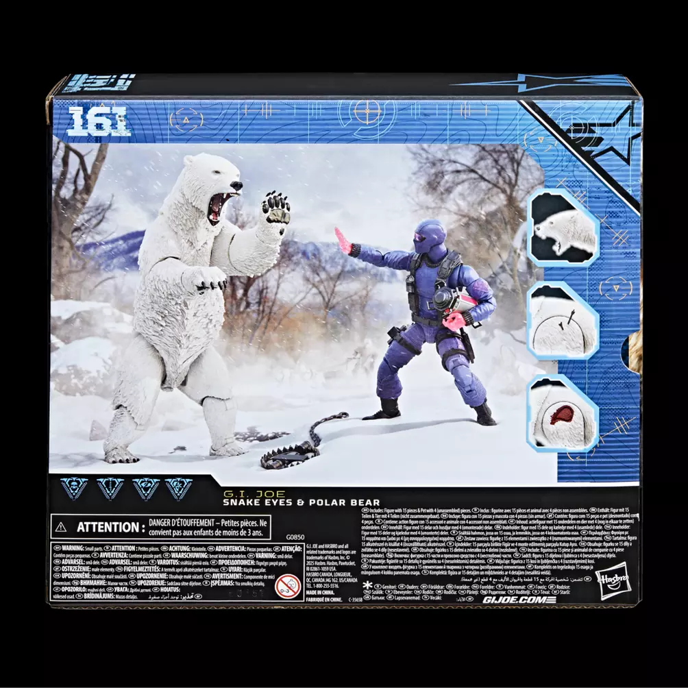 G.I. Joe Classified Series #161, Snake Eyes & Polar Bear