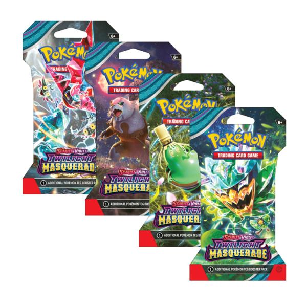 Pokémon TCG: Scarlet & Violet— Twilight Masquerade Blister Packs