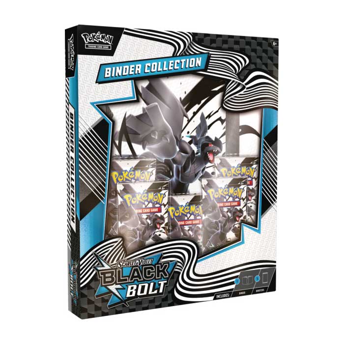 Pokemon SV10.5 Black Bolt Binder Collection (1 Per Customer)