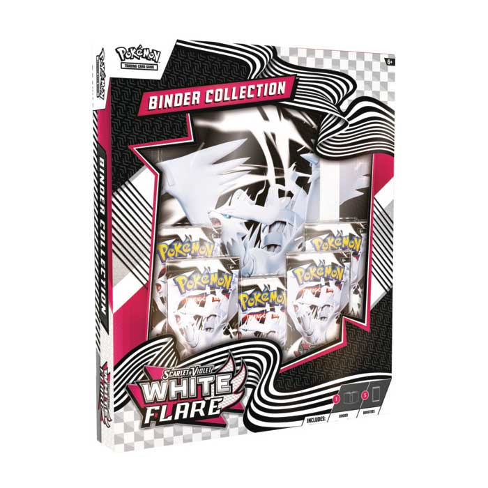 Pokemon SV10.5 White Flare Binder Collection (1 Per Customer)