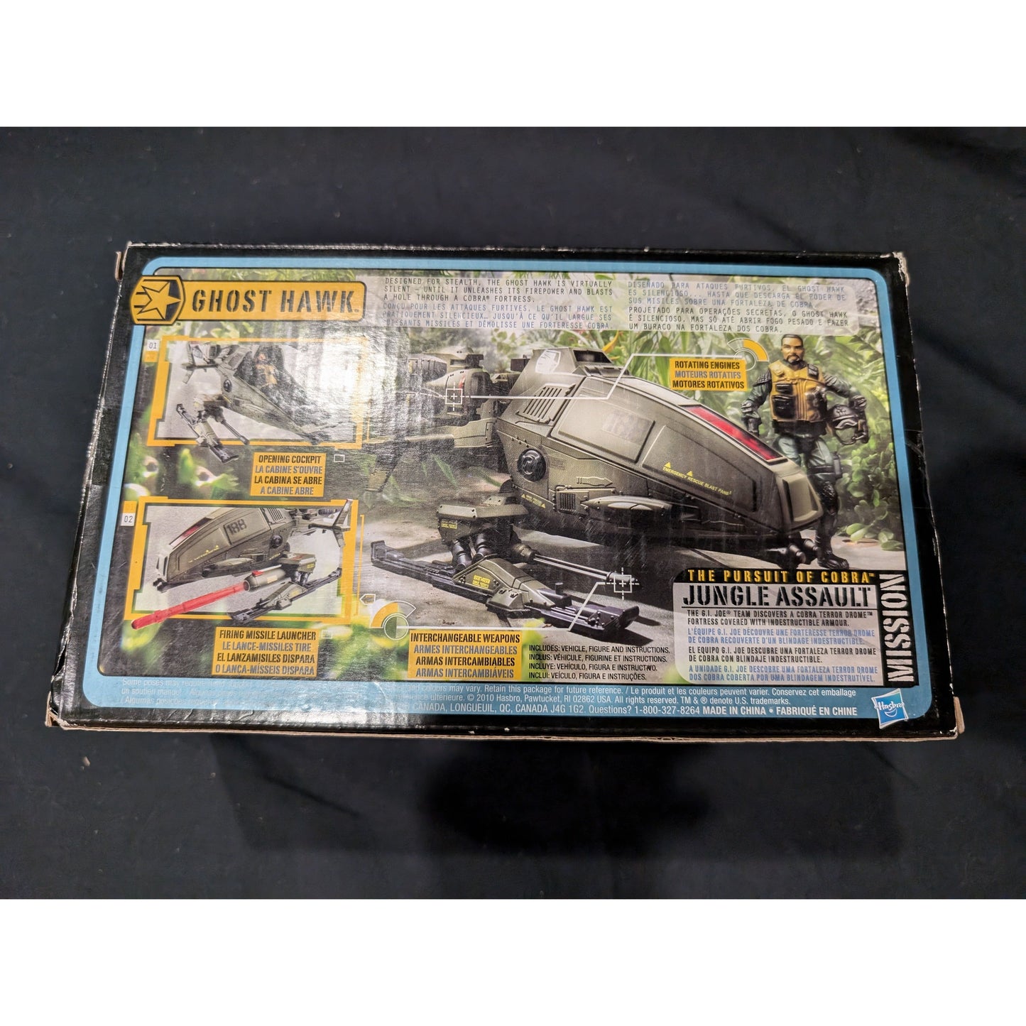 G.I. Joe: The Pursuit of COBRA - Ghost Hawk w/ Tomahawk