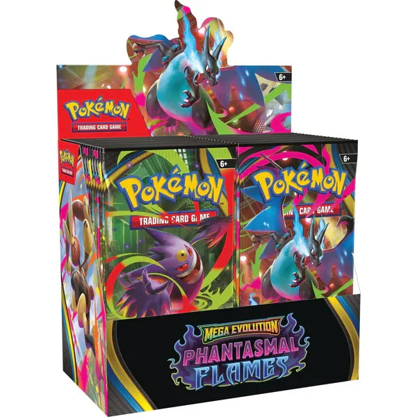 Pokemon ME02 Phantasmal Flames Booster Box (Limit 1 Per Customer) Wave 2