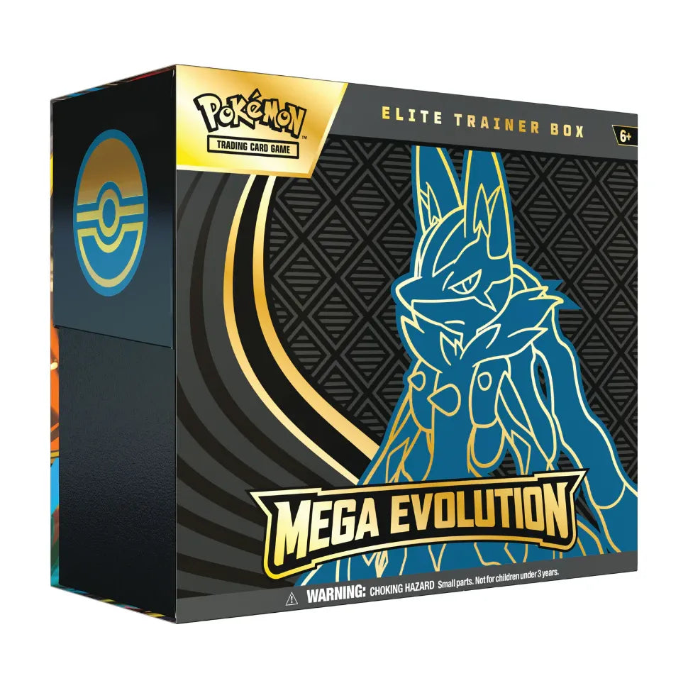 Pokemon ME01 Mega Evolutions Elite Trainer Box Lucario (Canada Only) 1 Limit Per Customer