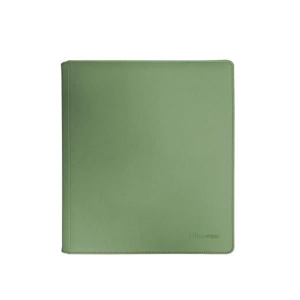 Pro Binder 12 Pocket Vivid Zippered Cool Matcha