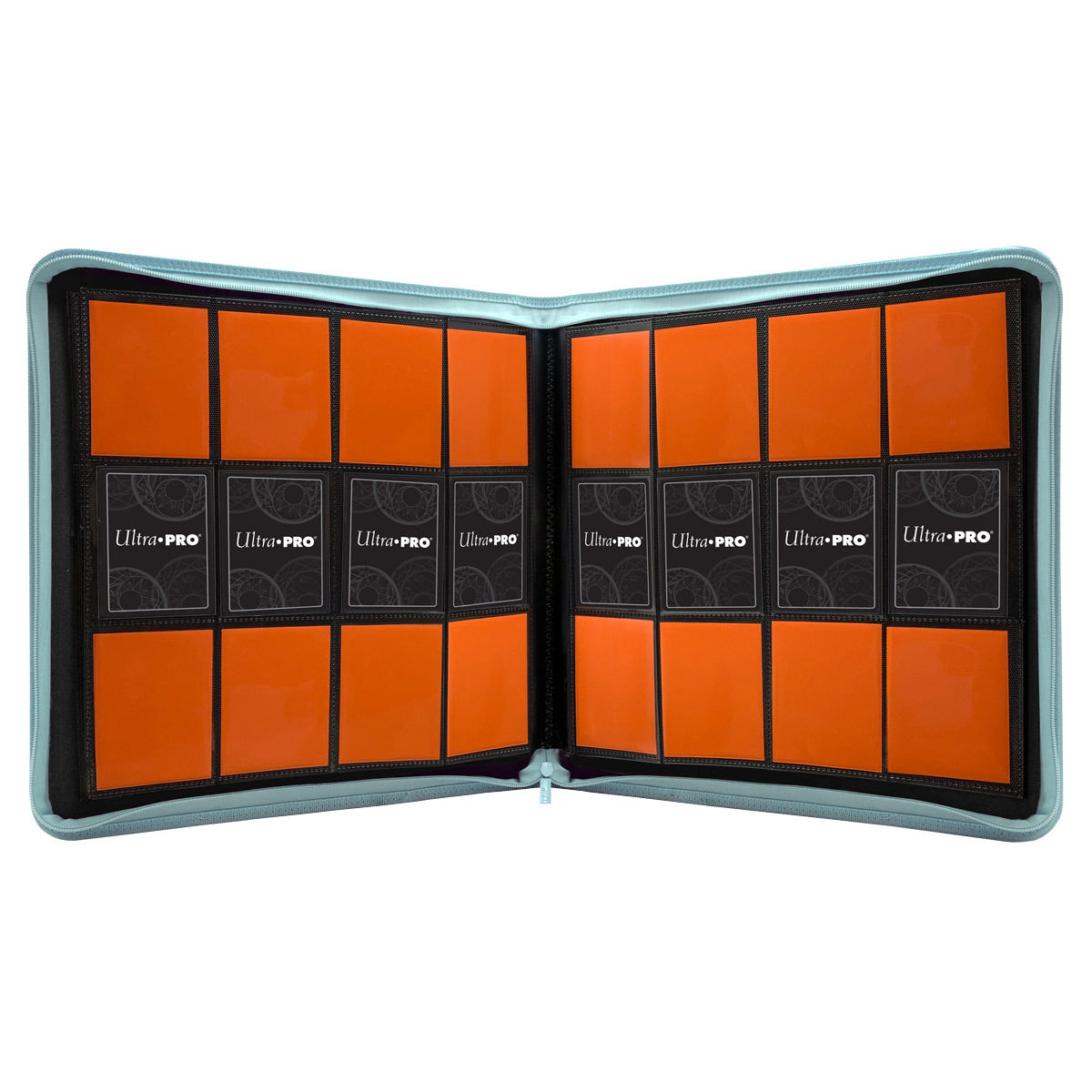 Pro Binder 12 Pocket Vivid Zippered Cool Matcha