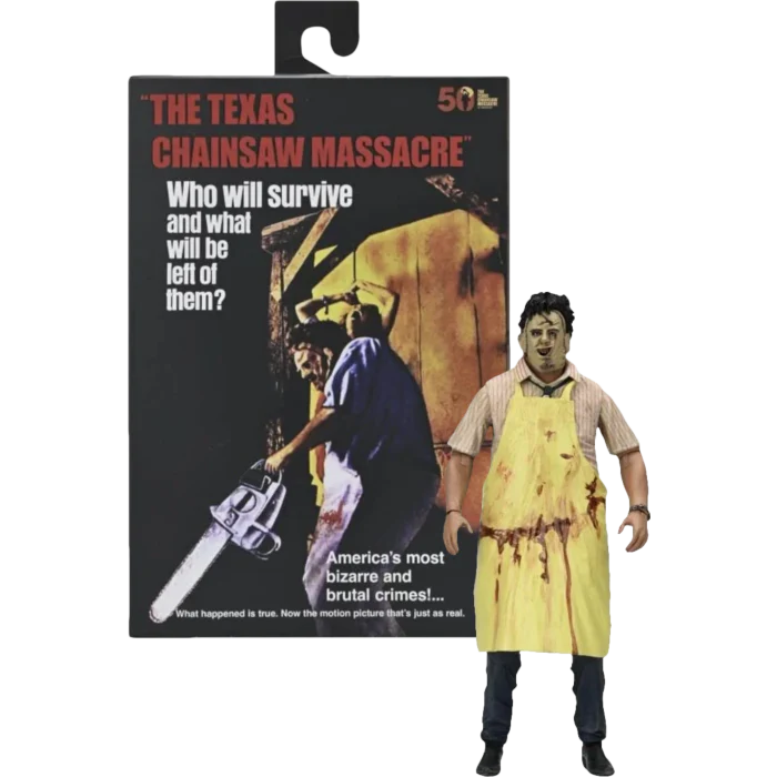 Texas Chainsaw Massacre - 50th Anniversary Ultimate Leatherface 7" Scale Action Figure