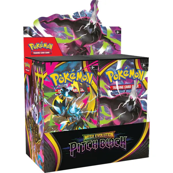 Pokémon TCG: Mega Evolution Pitch Black Pokémon Booster Box (2 per Customer)