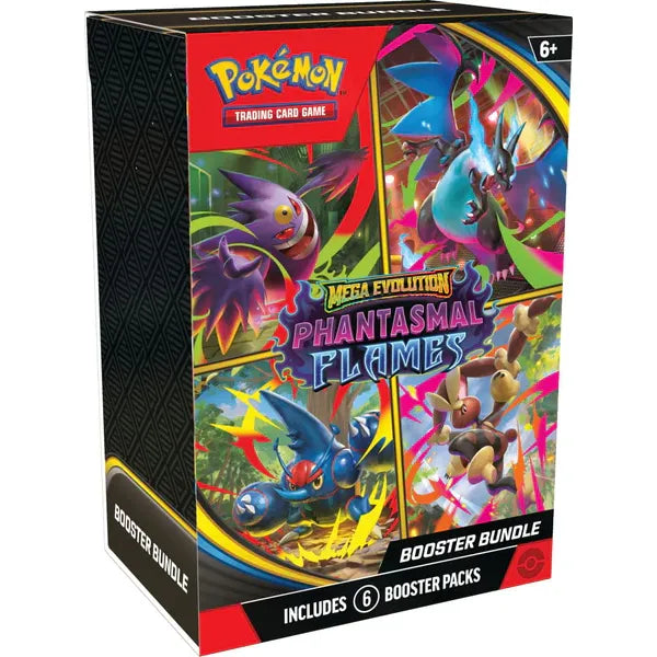Pokemon ME02 Phantasmal Flames Booster Bundle (Limit 4 Per Customer)