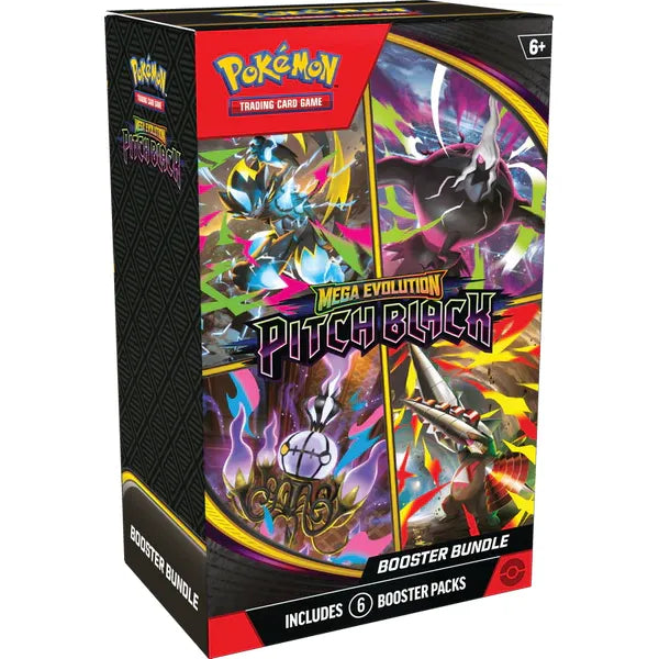 Pokémon TCG: Mega Evolution Pitch Black Pokémon Booster Bundle
