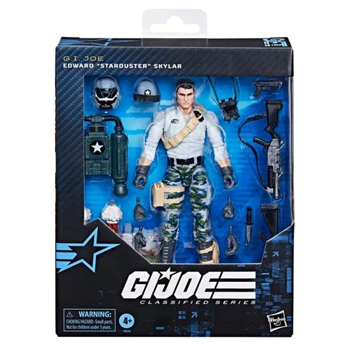 G.I. Joe Classified Series Edward Starduster Skylar 6-Inch Action Figure