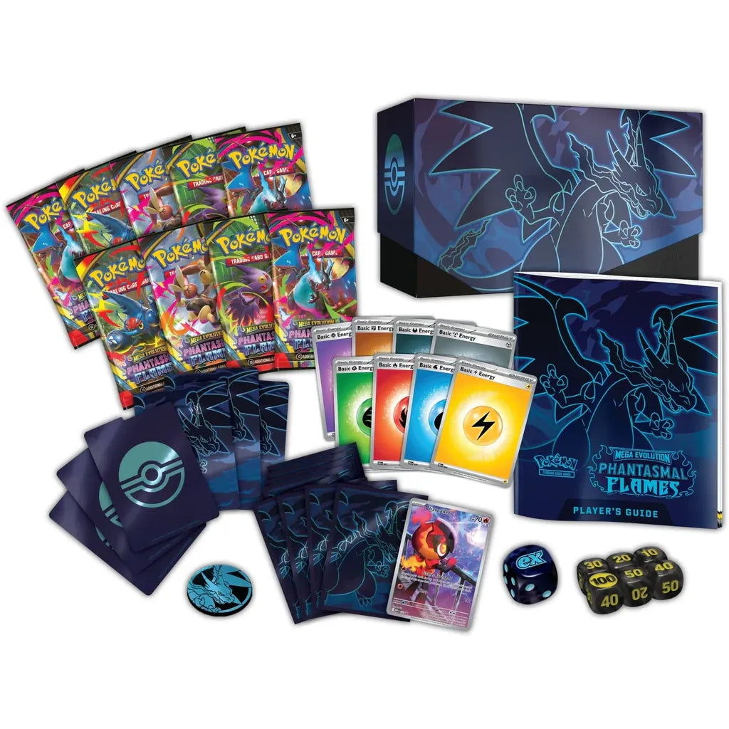 Pokemon ME02 Phantasmal Flames Elite Trainer Box Shipping Jan 8
