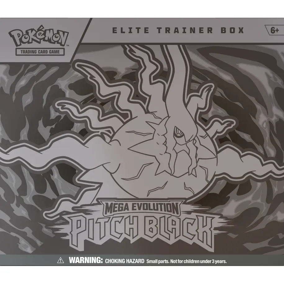 Pokémon TCG: Mega Evolution Pitch Black Pokémon Elite Trainer Box (2 Per Customer)