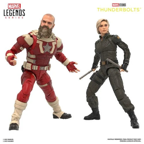 Marvel Legends Exclusives Yelena Belova and Red Guardian (Thunderbolts)