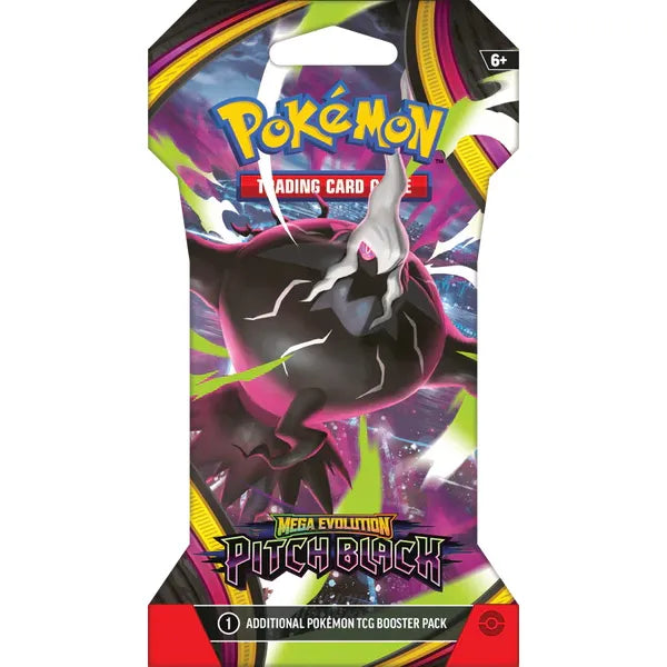 Pokémon TCG: Mega Evolution Pitch Black Pokémon Sleeved Booster Pack