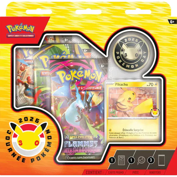 Pokémon TCG: Pokemon Day 2026 Collection Box Wave 1 (Limit 2 Per Customer)
