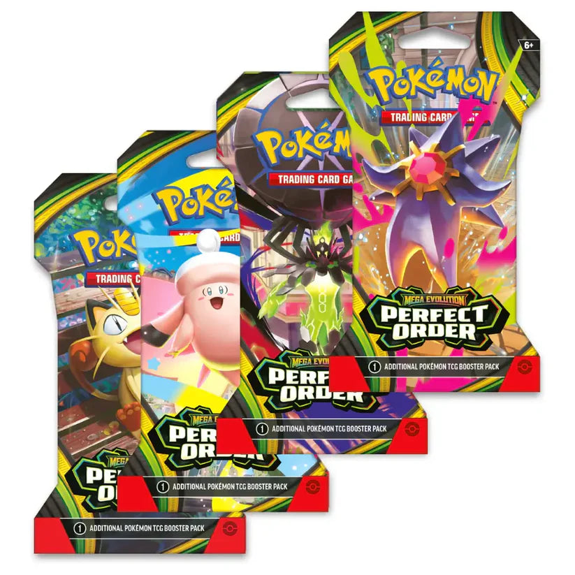 Pokémon TCG: Mega Evolution-Perfect Order Pokémon Sleeved Booster Pokémon TCG: Mega Evolution-Perfect Order Pokémon Sleeved Booster