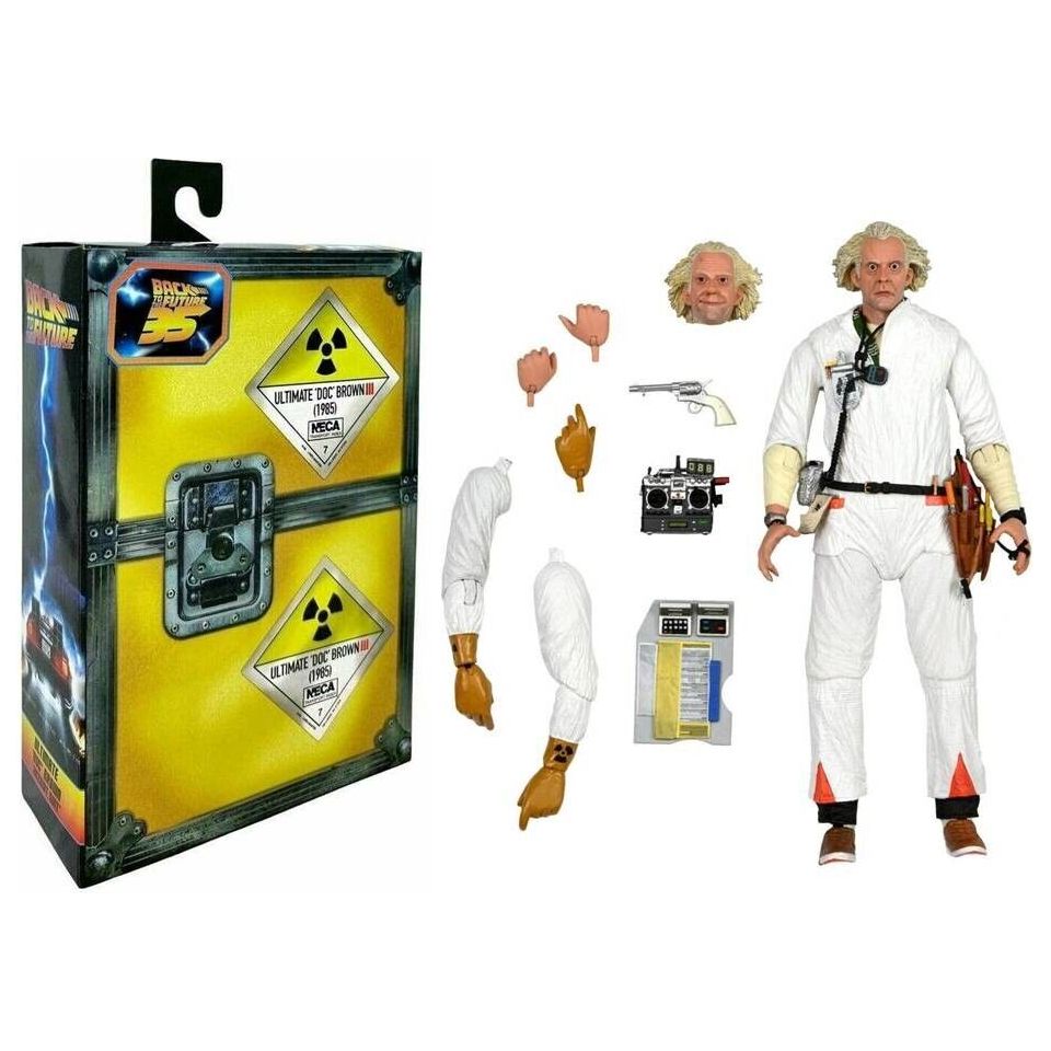 NECA Back To The Future Doc Brown 1985