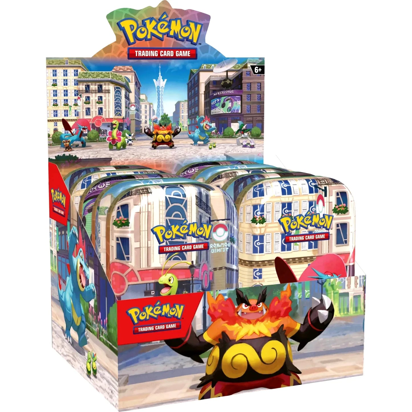 Pokemon TCG Lumiose City Mini Tin Display Sealed