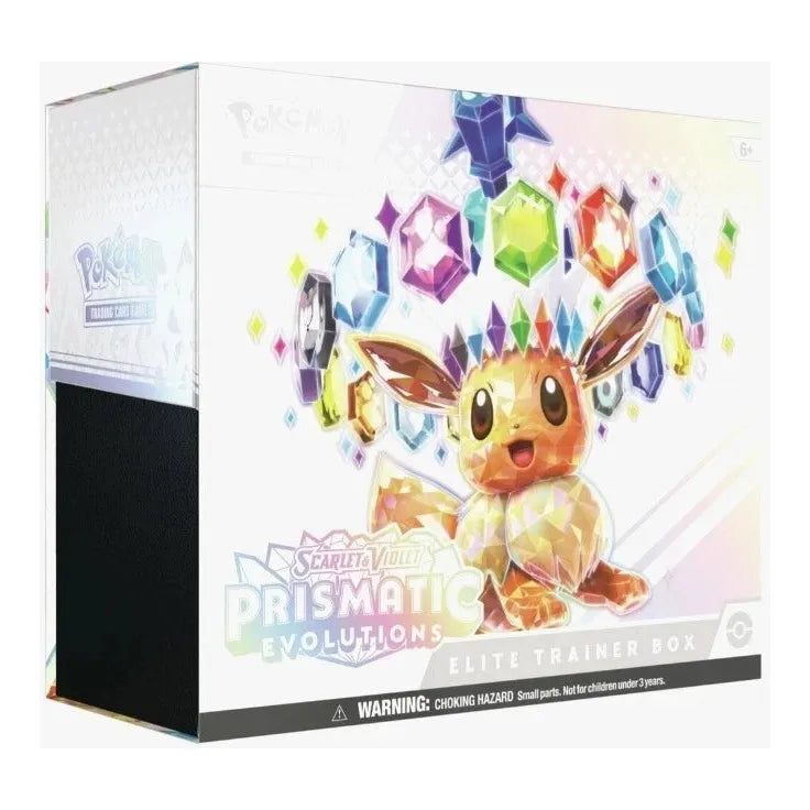 Pokemon - Scarlet and Violet - Prismatic Evolutions Elite Trainer Box (1 Per Customer)