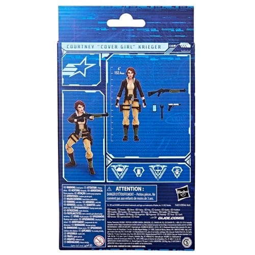 G.I. Joe Classified Series 6-Inch Courtney "Cover Girl" Krieger Action Figure - Redshift7toys.com