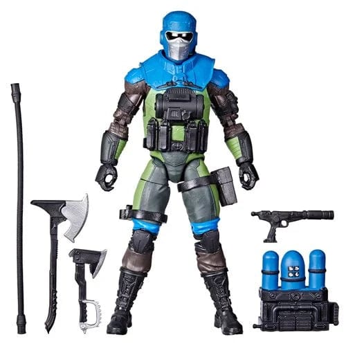 G.I. Joe Classified Series 6-Inch Mad Marauders Gabriel Barbecue Kelly Action Figure - Redshift7toys.com