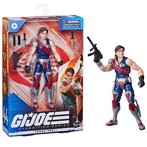 G.I. Joe Classified Series 6-Inch Tomax Paoli Action Figure - Redshift7toys.com