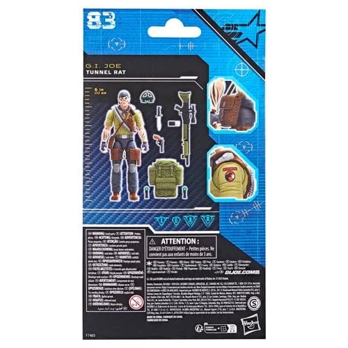G.I. Joe Classified Series 6-Inch Tunnel Rat Action Figure - Redshift7toys.com