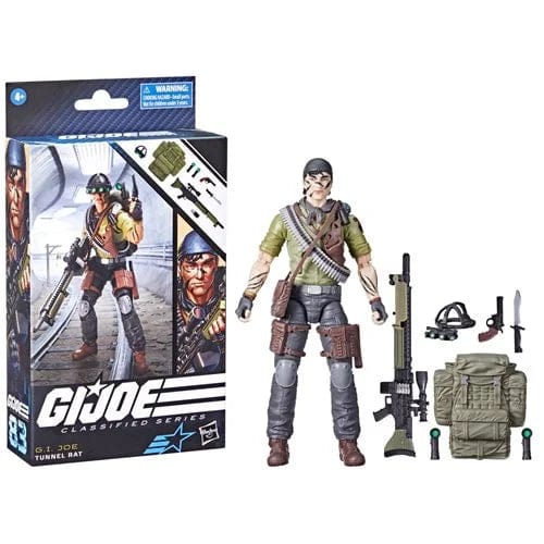 G.I. Joe Classified Series 6-Inch Tunnel Rat Action Figure - Redshift7toys.com