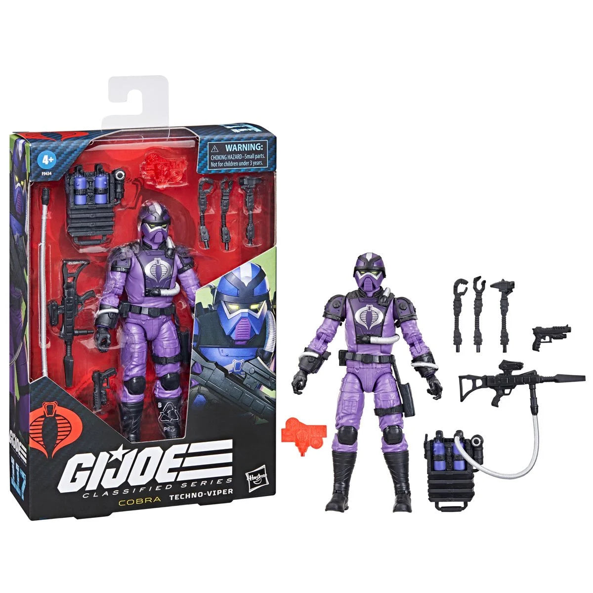 G.I. Joe Classified Series 6-Inch Cobra Techno-Viper Action Figure