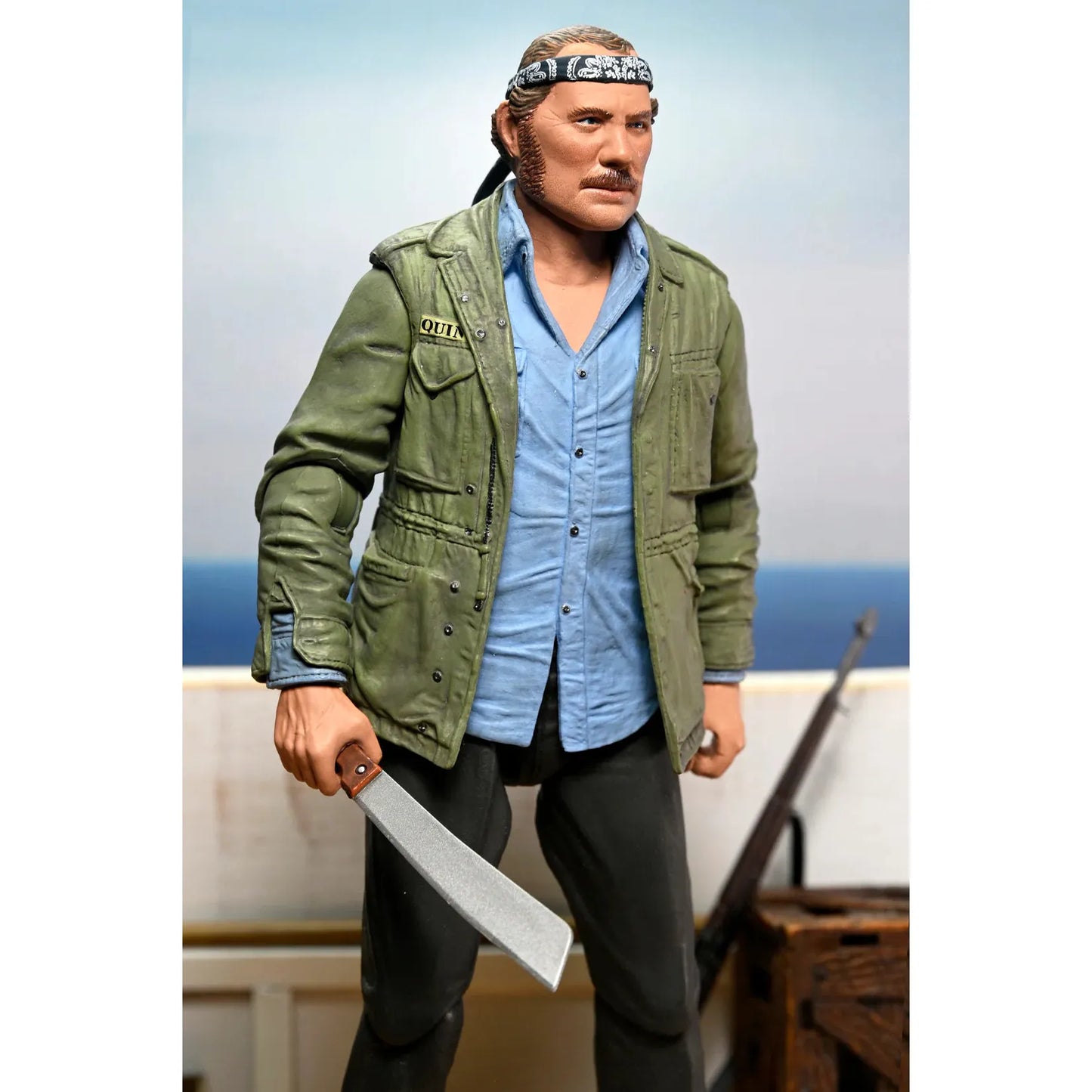 Jaws - 50th Anniversary Ultimate Sam Quint 7” Scale Action Figure