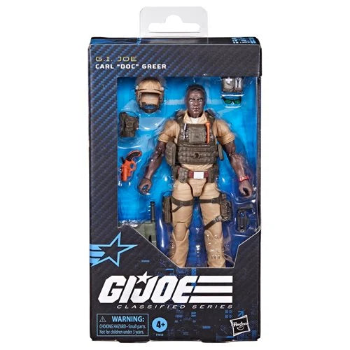 G.I. Joe Classified Series Carl Doc Greer 6-Inch Action Figure