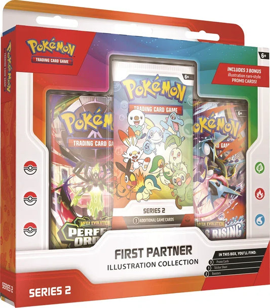 Pokemon First Partner Illustration Collection Series 2 ( 2 Per Customer )