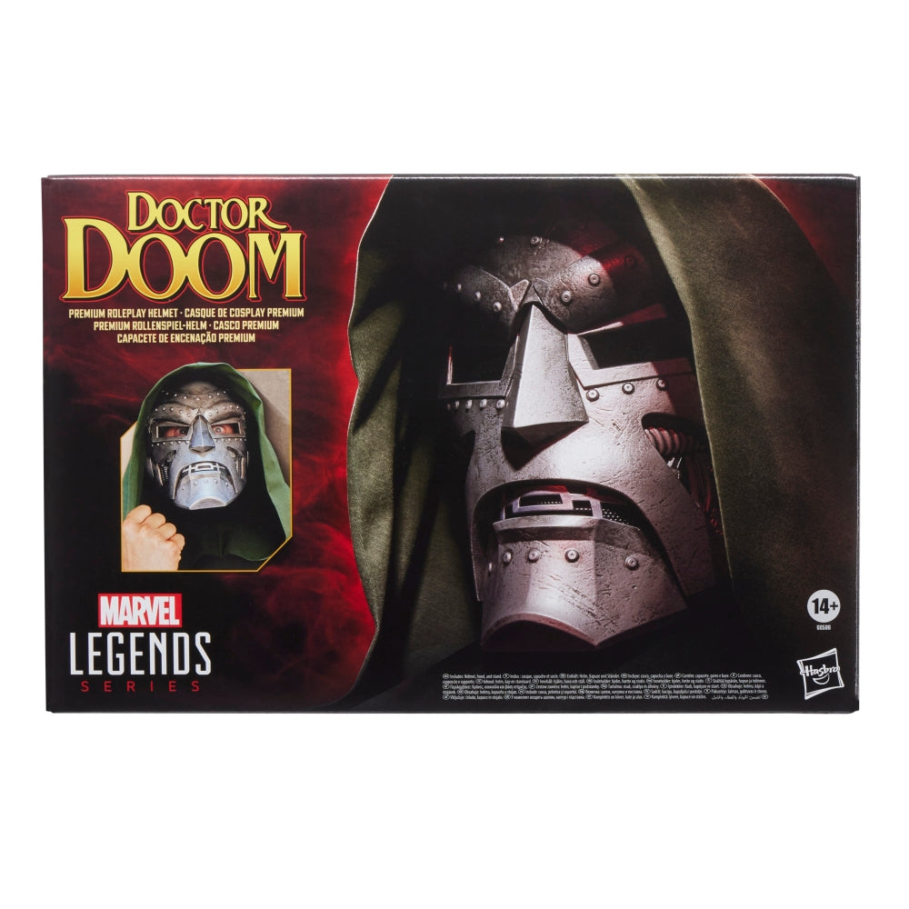 Fantastic Four Marvel Legends Doctor Doom Premium Roleplay Helmet Prop Replica