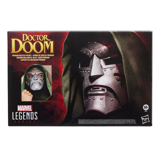 Fantastic Four Marvel Legends Doctor Doom Premium Roleplay Helmet Prop Replica